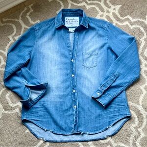 Frank & Eileen Eileen Relaxed Denim Button-Up Shirt